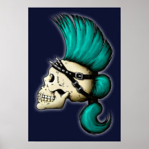 Punk Skull Print
