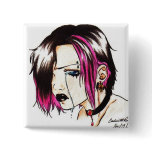 Punk - Square Button