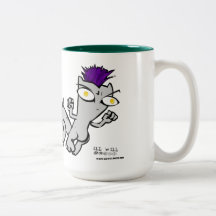 Punk Squirrel Madness Begley Mug