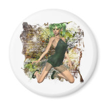 Punk You 01 Fridge Magnet