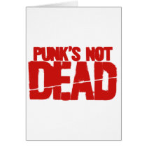 Punk's Not Dead - Video Game Gamer Gaming Greeting Card