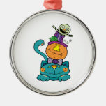 Punpkin monster cat ornaments