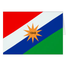 Puntarenas, Comoros flag Cards