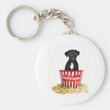 Pup-Corn anyone? Key Chain