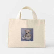 Pup in a Cup Designer Bag