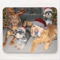 Pup Merry Christmas Mousepad