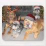 Pup Merry Christmas Mousepad