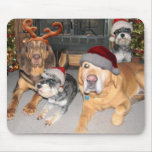 Pup Merry Christmas Mousepad