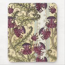 Puple Flowers Mouse Pad