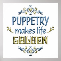 PUPPETRY is Golden Posters