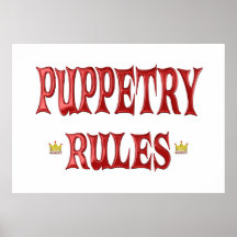 Puppetry Rules Posters