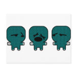 puppets postcards