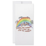 Puppies and Rainbows won't save you rack cards