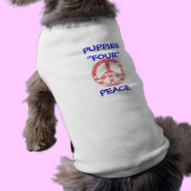 Puppies "Four" Peace pet clothing