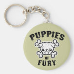 Puppies of Fury Key Chains