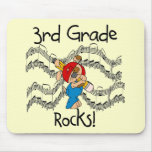 Puppy  3rd Grade Rocks Tshirts and Gifts mousepads
