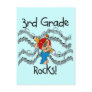 Puppy  3rd Grade Rocks Tshirts and Gifts Postcard