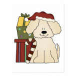 Puppy Dog Christmas Postcard