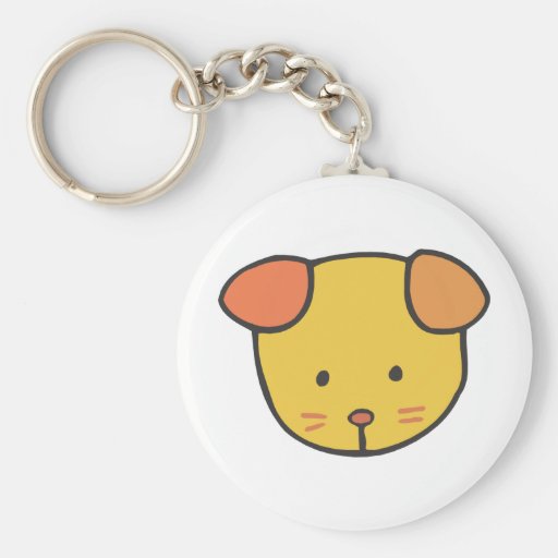 Puppy Face Key Chains