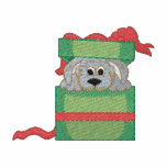 Puppy For Christmas embroidered shirts