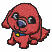 Puppy Irish Setter Embroidered Shirt