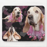 Puppy Love Basset Mousepad