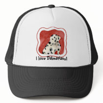 "Puppy Love," Dalmatian Puppy Art by Audrey Jeanne