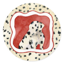 "Puppy Love," Dalmatian Puppy Art by Audrey Jeanne