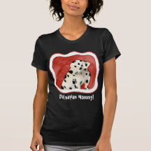 "Puppy Love," Dalmatian Puppy Art by Audrey Jeanne T-shirts