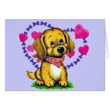 Puppy Love Greeting Cards