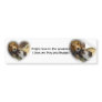 Puppy love is the greatest.I love m... Bumper Stickers