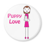 Puppy Love Refrigerator Magnets