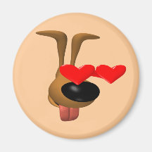 Puppy Love T-shirts and Gifts Magnets