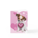 Puppy Love Valentine cards