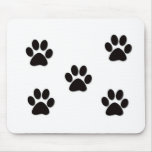 Puppy Paw Prints mousepads