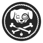 Puppy Pirate stickers