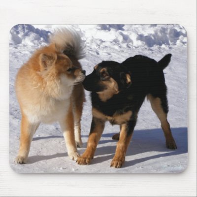 Puppy playMouseads Mousemats by Petcetera