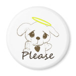 Puppy Please Fridge Magnets