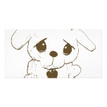 Puppy Please Customized Photo Card