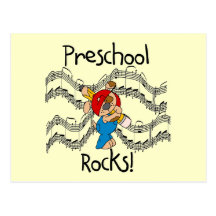 Puppy Preschool Rocks Tshirts and Gifts Post Cards