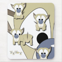 Puppy Surprise Mouse Pad