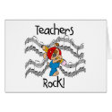 Puppy with Pencil Teachers Rock cards