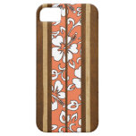 Pupukea Hibiscus Hawaiian Surfboard iPhone 5 Cases