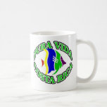 Pura Vida Costa Rica Fish Coffee Mugs