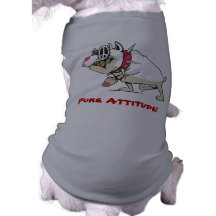 Pure Attitude dog shirt