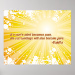 Pure Buddha posters