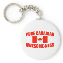 Pure Canadian Awesome-ness Key Chains