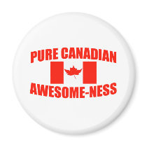 Pure Canadian Awesome-ness Refrigerator Magnet