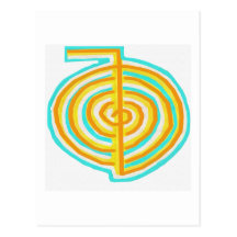 Pure CHO KU RAI - Reiki Post Card