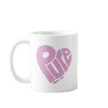 PURE Heart Pink mugs